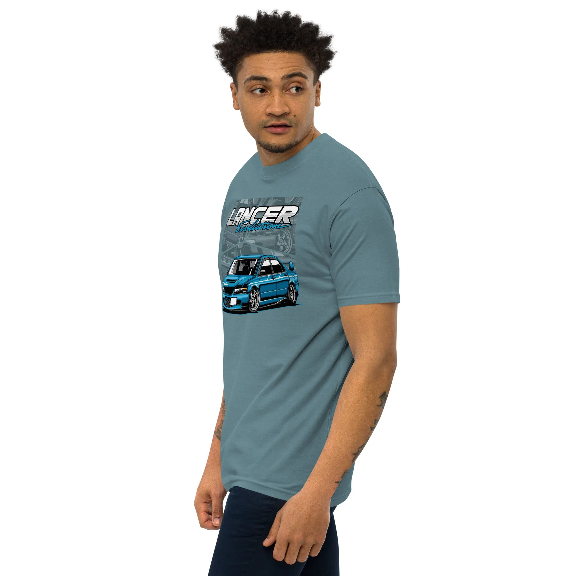 Lancer Evolution Premium Heavyweight Car Culture T-Shirt