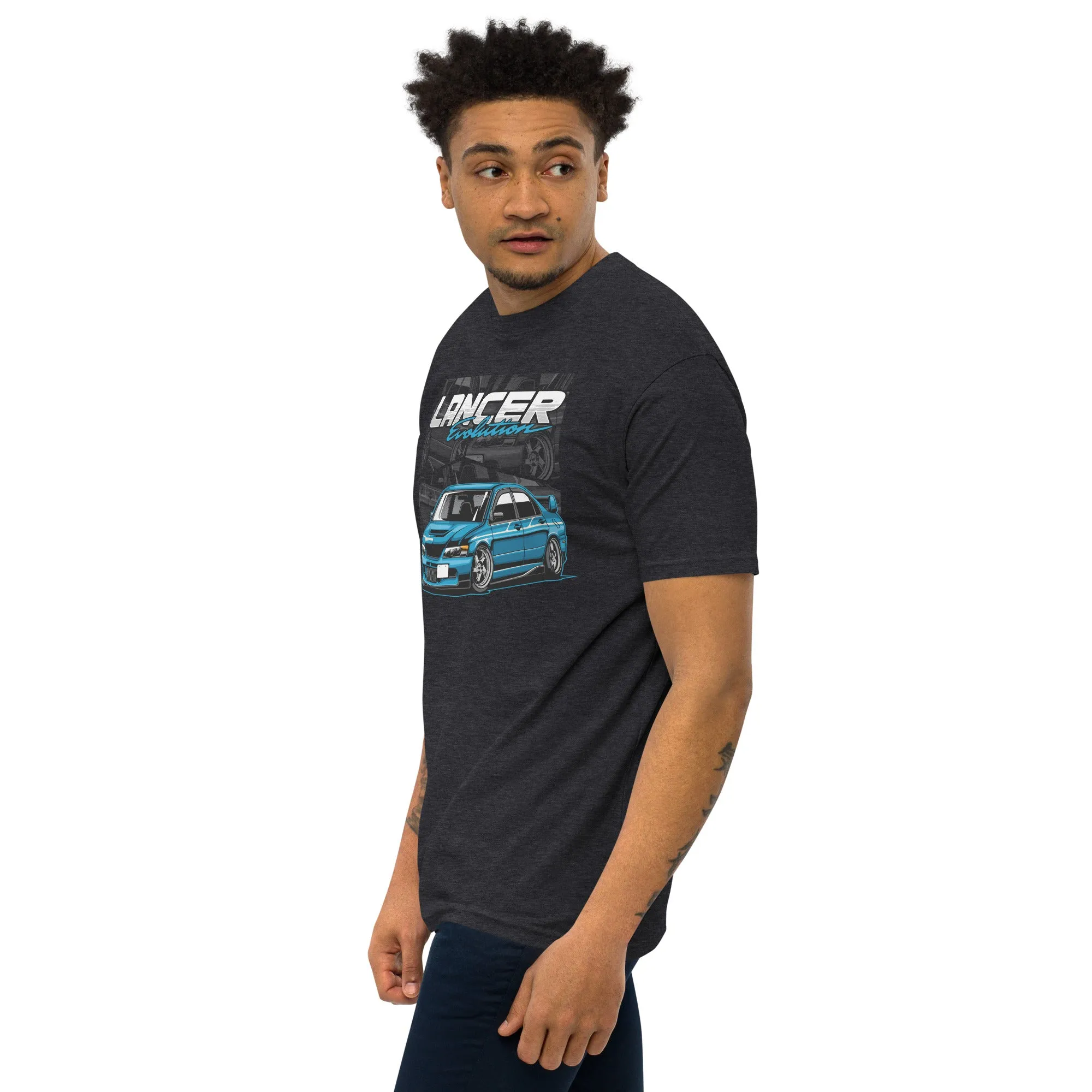 Lancer Evolution Premium Heavyweight Car Culture T-Shirt