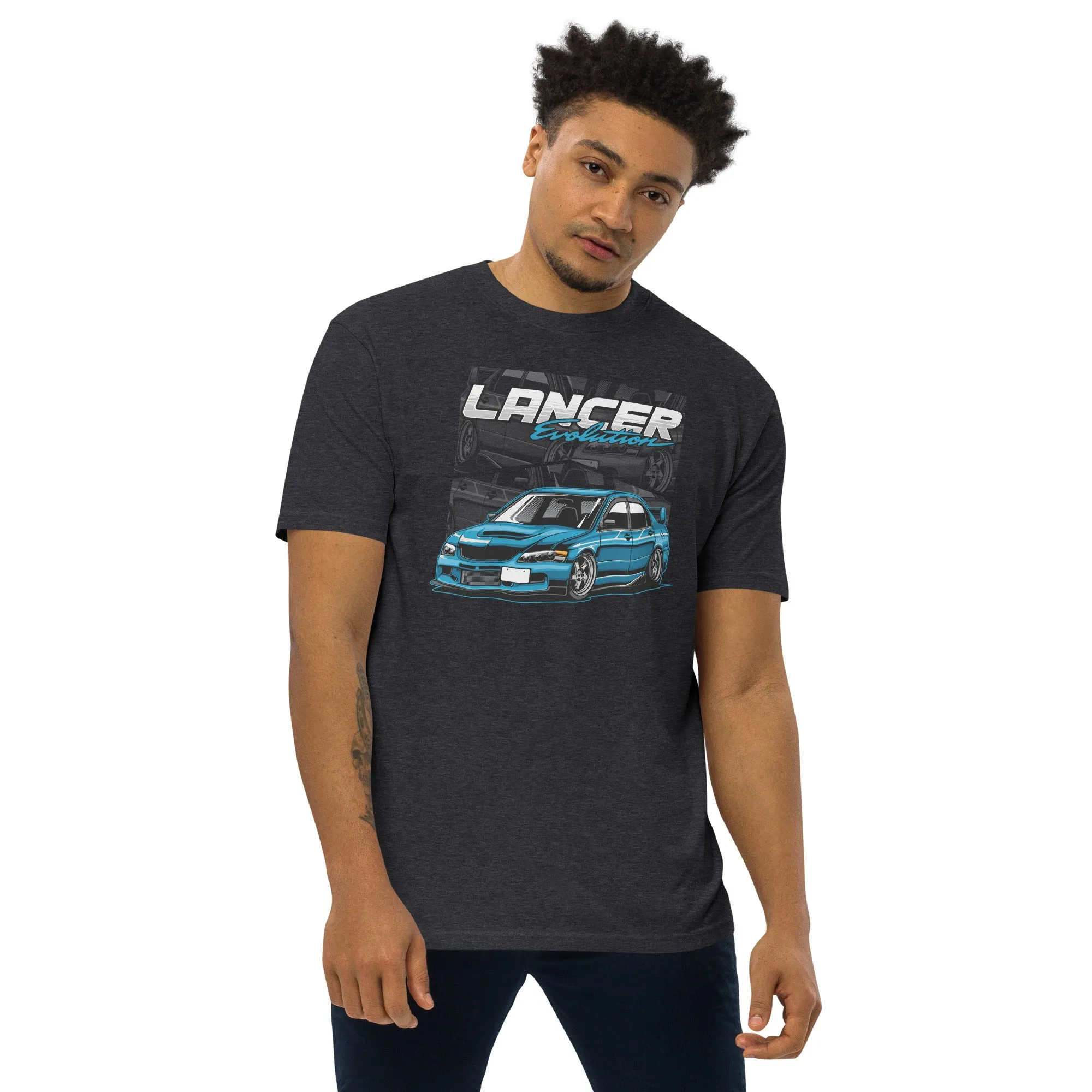 Lancer Evolution Premium Heavyweight Car Culture T-Shirt