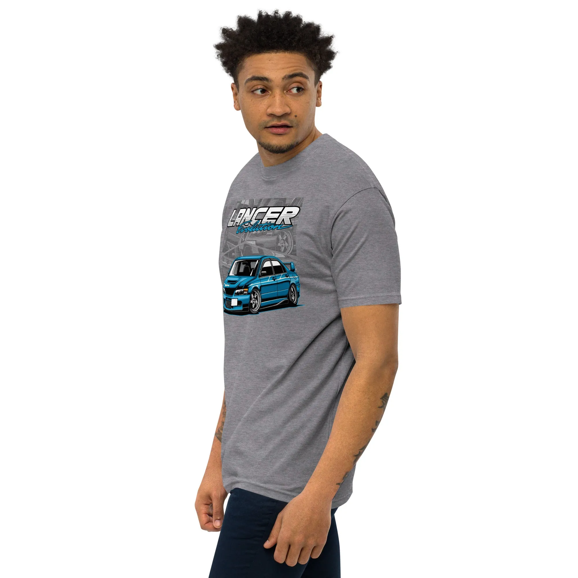 Lancer Evolution Premium Heavyweight Car Culture T-Shirt