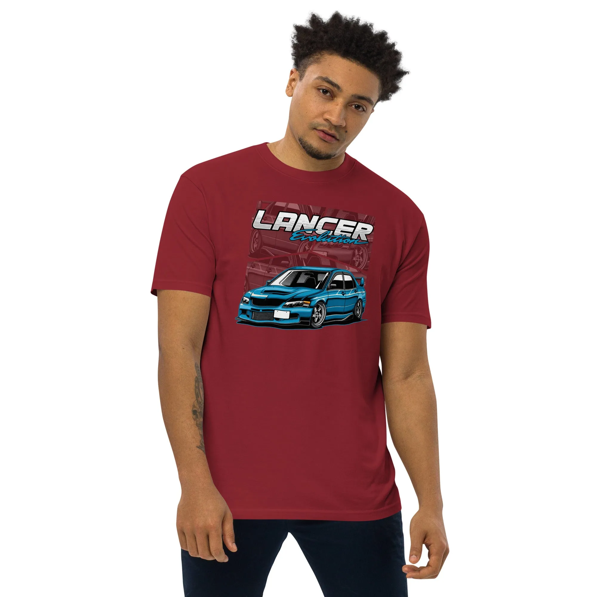 Lancer Evolution Premium Heavyweight Car Culture T-Shirt