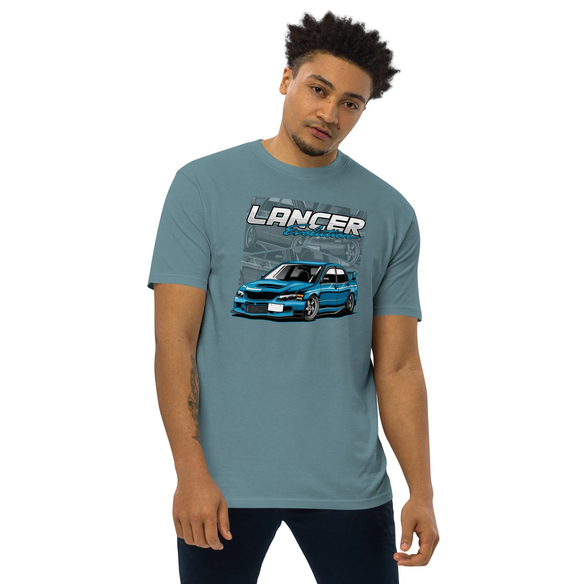 Lancer Evolution Premium Heavyweight Car Culture T-Shirt