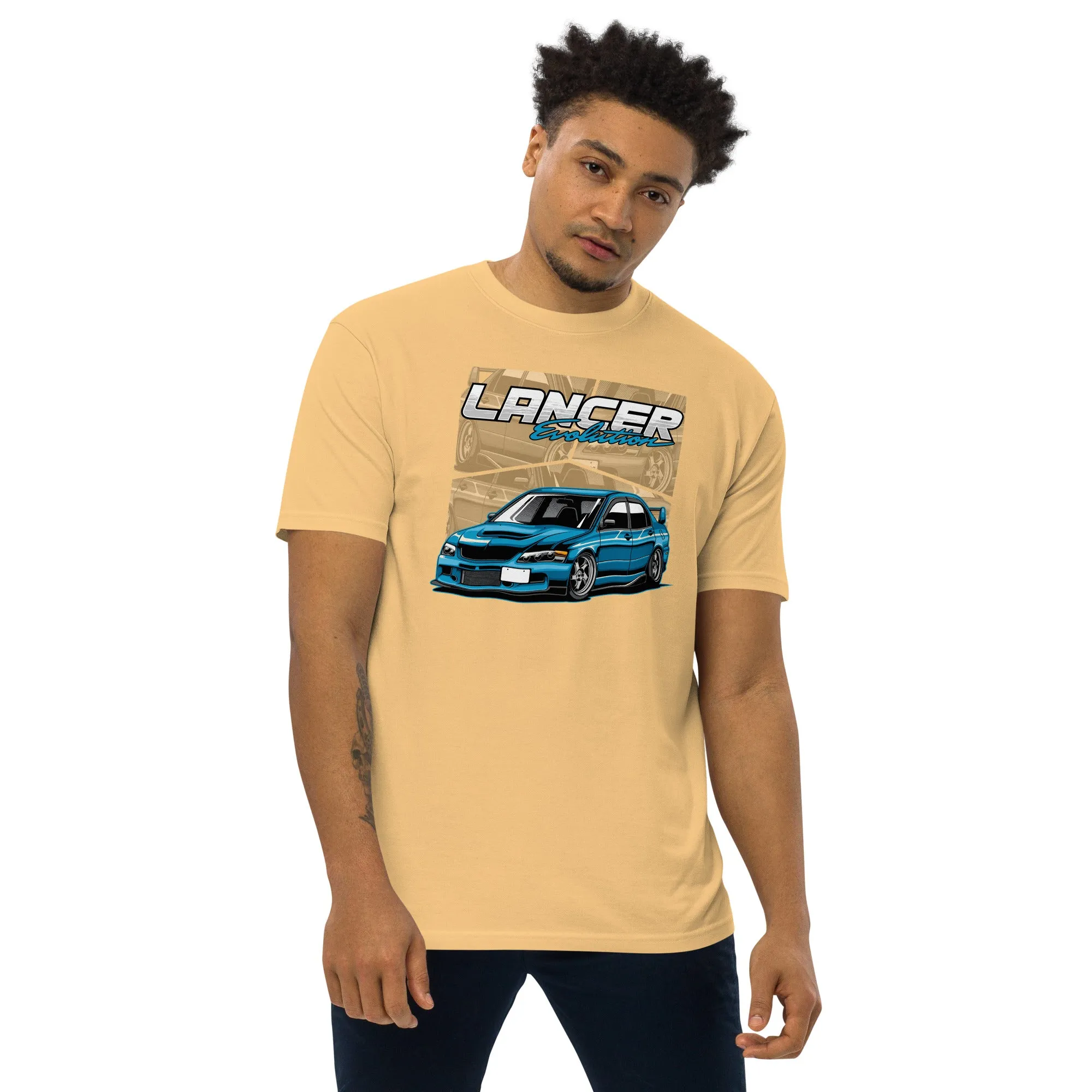 Lancer Evolution Premium Heavyweight Car Culture T-Shirt