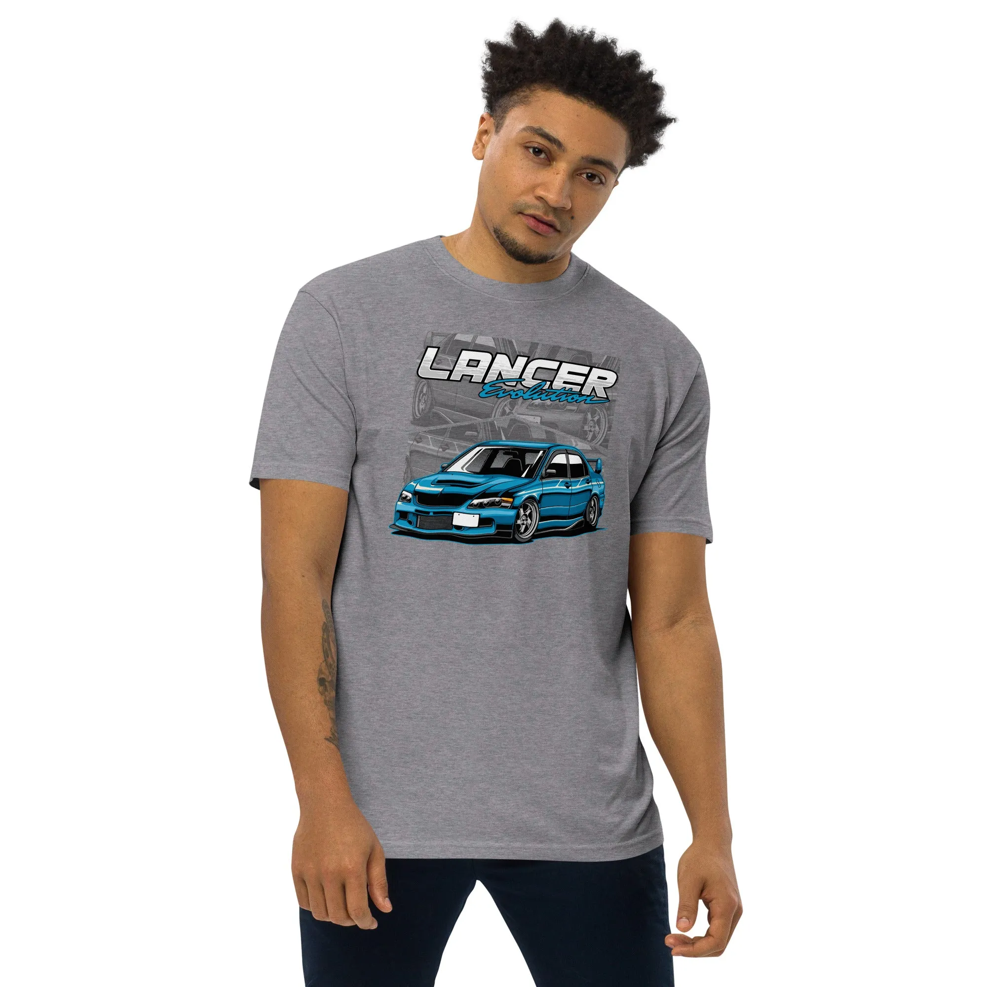 Lancer Evolution Premium Heavyweight Car Culture T-Shirt