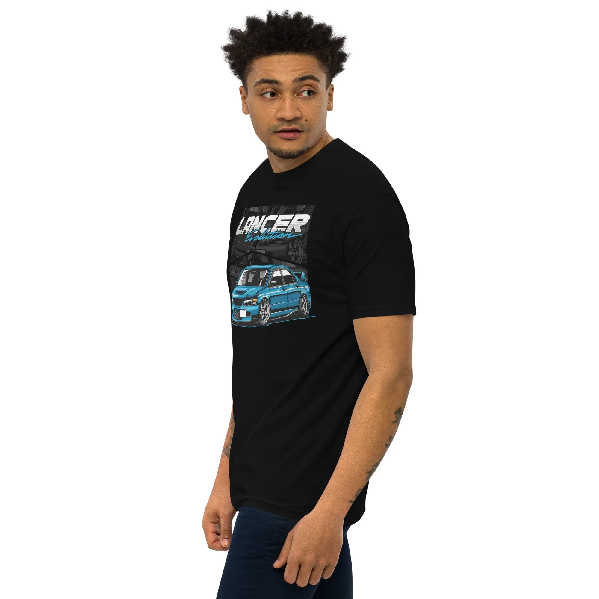 Lancer Evolution Premium Heavyweight Car Culture T-Shirt