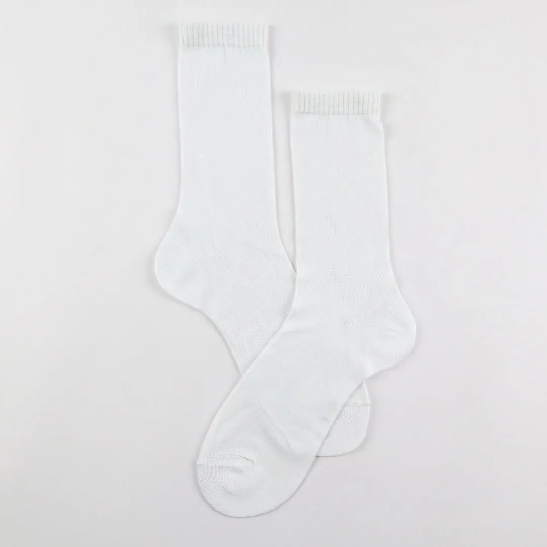 Lot de Paires de Chaussettes Femme Simple Couleur Unie