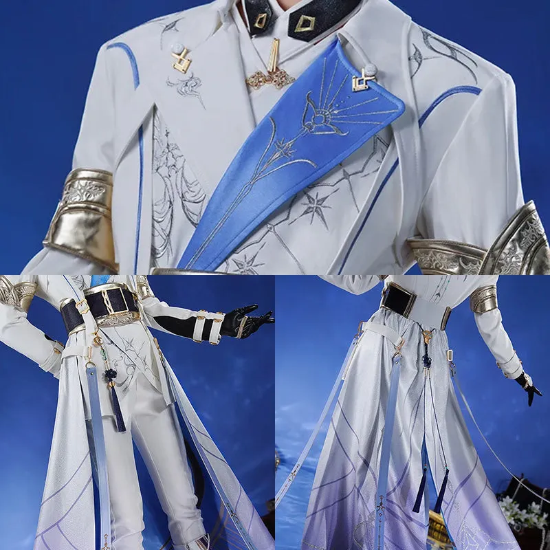 Love and Deepspace Xavier Moonlit Glimpse Lumiere Veiled Guardian Cosplay Costume