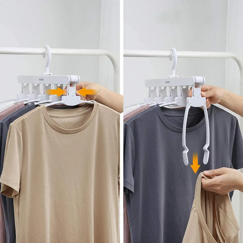 Magic Hanger Space Saving Multifunctional Clothes Coat Hanger Dryer Laundry Drying Rack Airer Clothes Horse