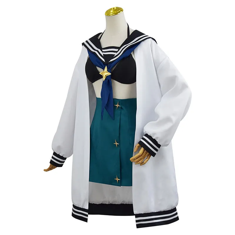 Mahou Shoujo Ni Akogarete Gushing Over Magical Girls Looking Up To Magical Girls Akoya Matama Loco Musica Battle Unifirm Cosplay Costume