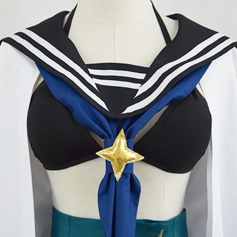 Mahou Shoujo Ni Akogarete Gushing Over Magical Girls Looking Up To Magical Girls Akoya Matama Loco Musica Battle Unifirm Cosplay Costume