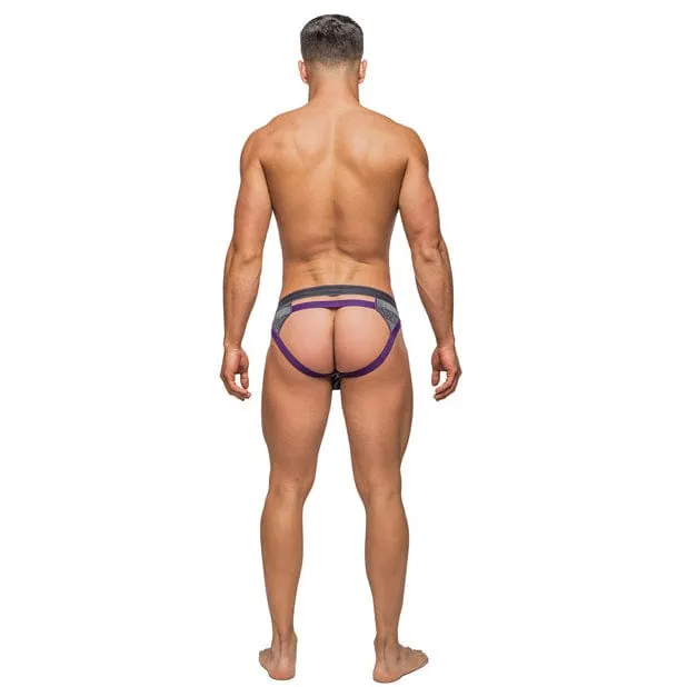 Male Power - Heather Haze CutoutJock Underwear