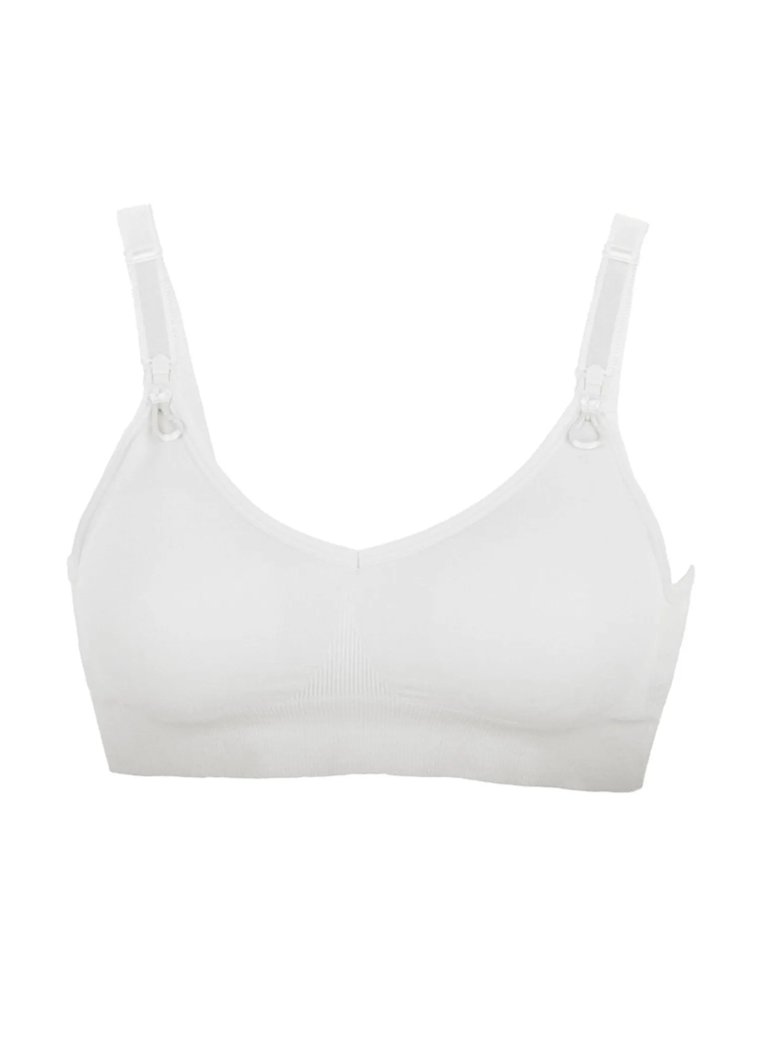 Maternity & Nursing Bra - White