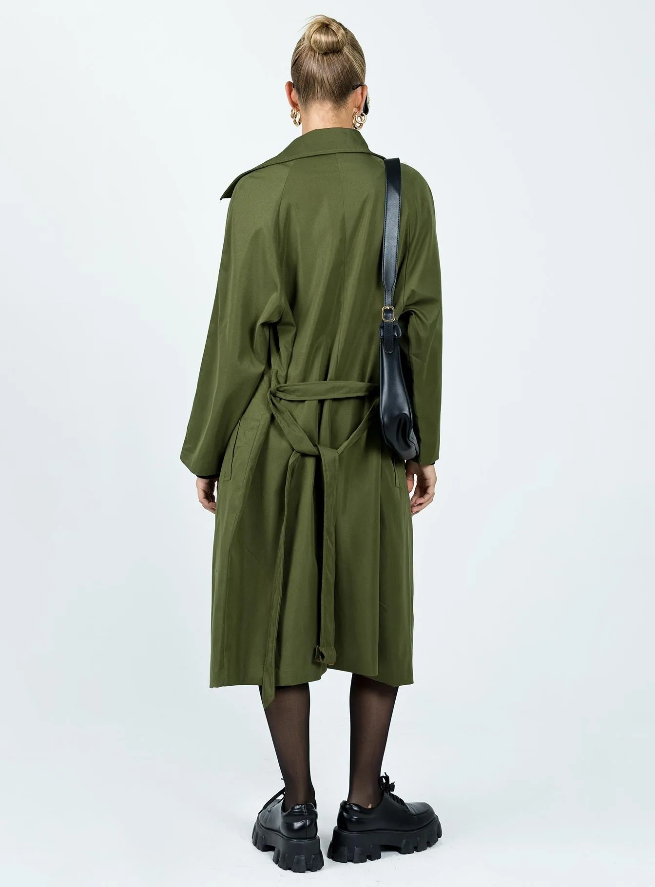 Meiko Trench Coat Khaki