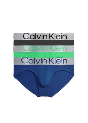 Men's 3 Pack Plain Brief Set,Multi