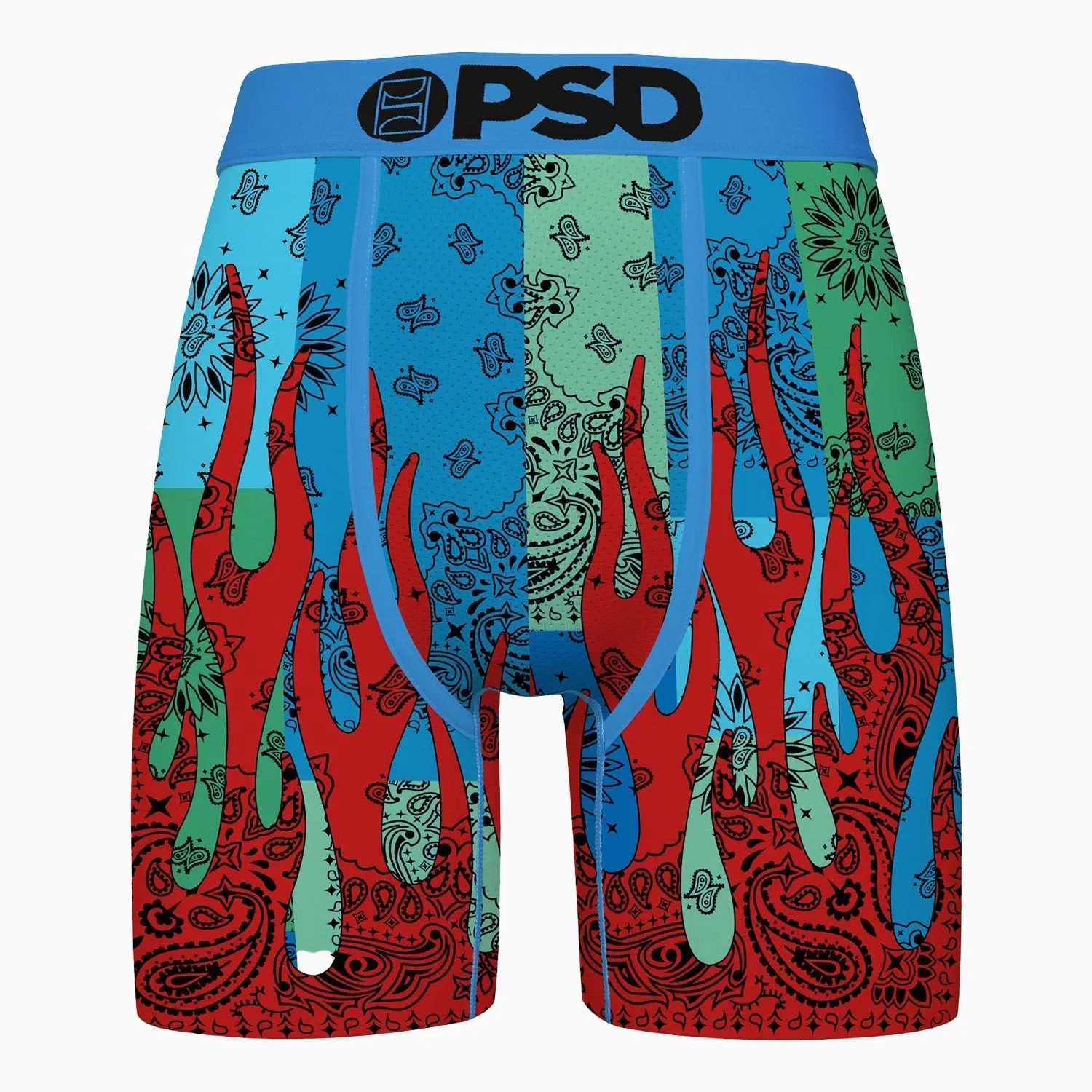 Men's Cool Bandana Flames Boxers