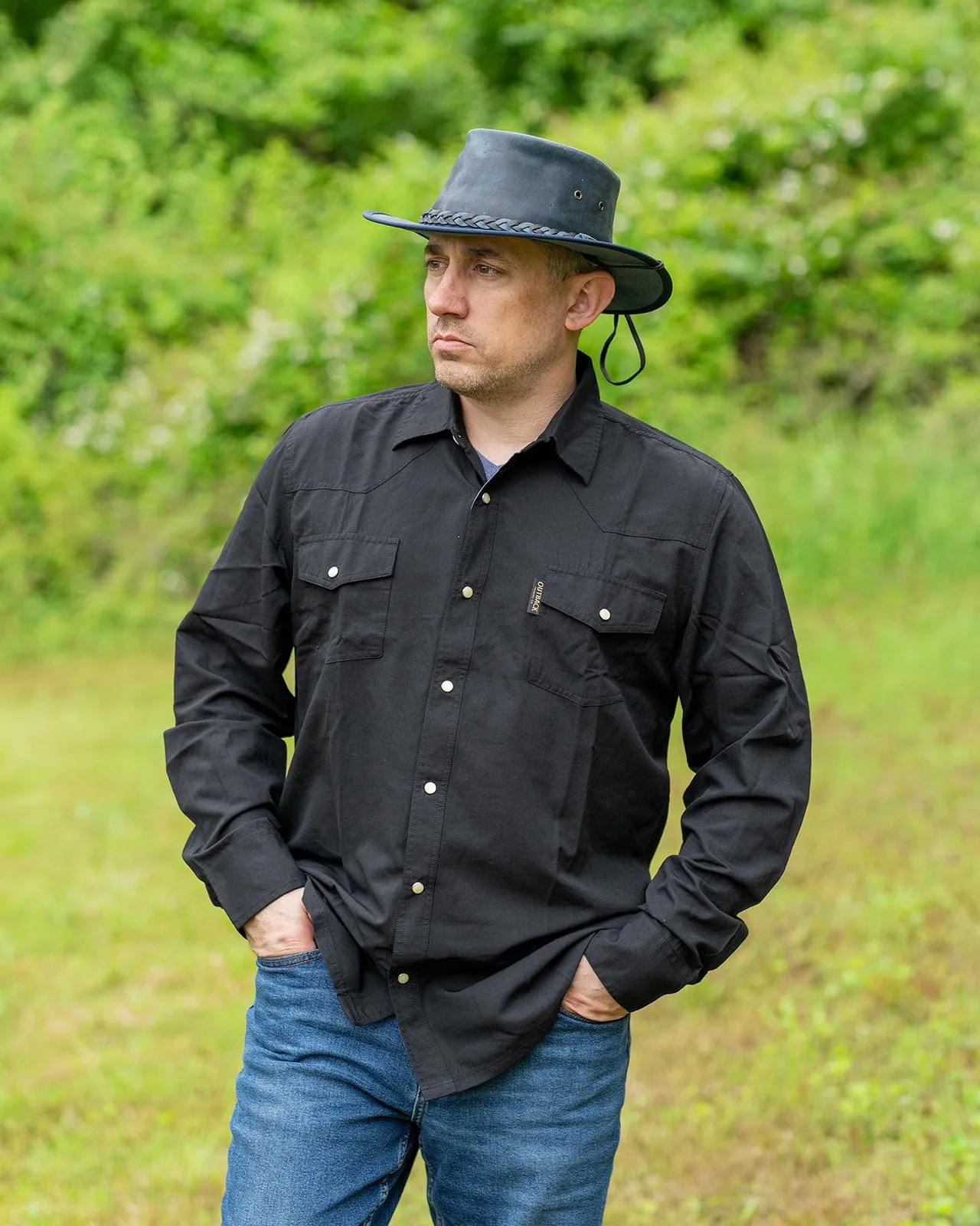 Men’s Moab Western Snap Bamboo Shirt