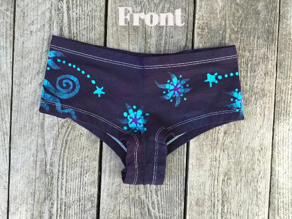 Midnight Moonbutt Boyshort Undies