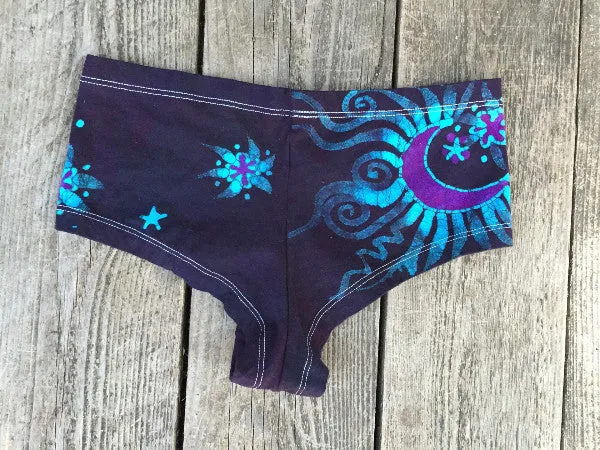 Midnight Moonbutt Boyshort Undies