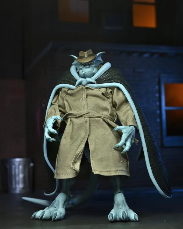 NECA Disney's Gargoyles Ultimate Detective Broadway "Silver Falcon" (With Closed Wings) Action Figure