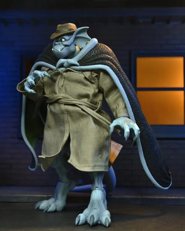 NECA Disney's Gargoyles Ultimate Detective Broadway "Silver Falcon" (With Closed Wings) Action Figure