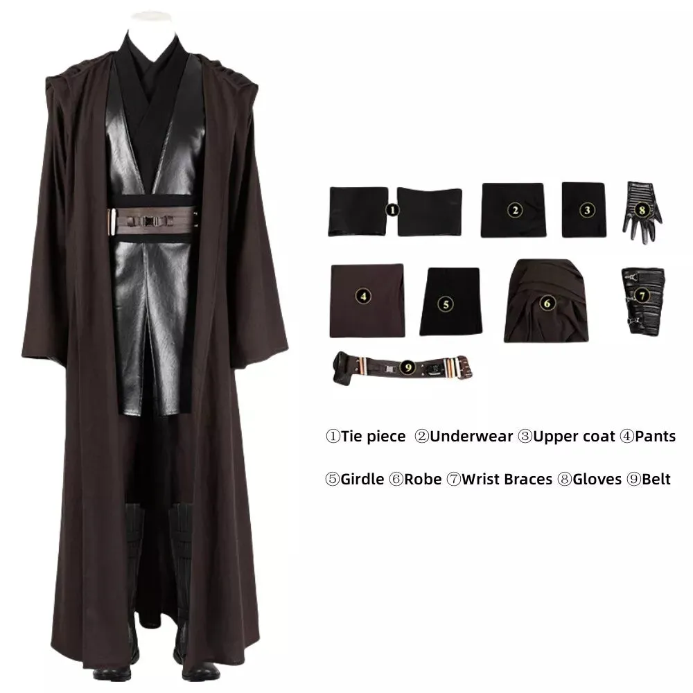 【New Arrival】Xcoser Star Wars: Episode 3 Revenge of the Sith Anakin Skywalker Cosplay Costume