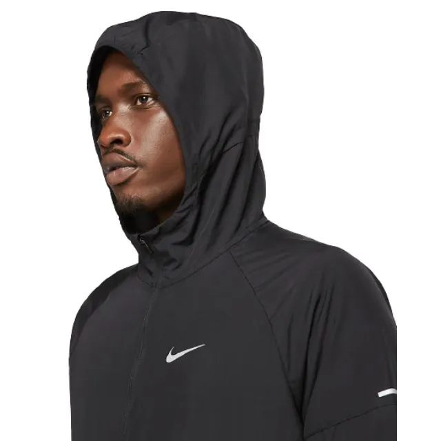 Nike Miler Men Running Jacket Black/Silver