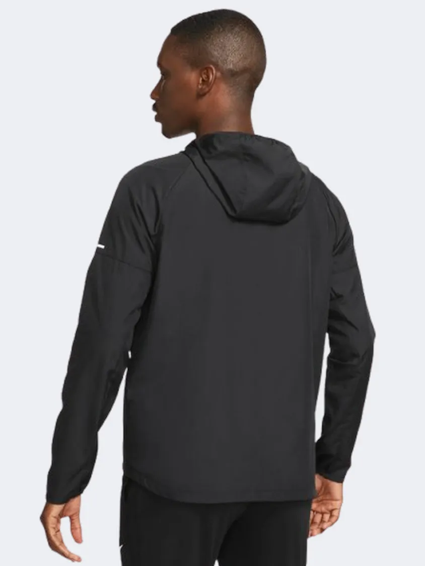 Nike Miler Men Running Jacket Black/Silver