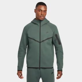 Nike Tech Fleece Full-Zip Windrunner Hoodie Vintage Green / Black