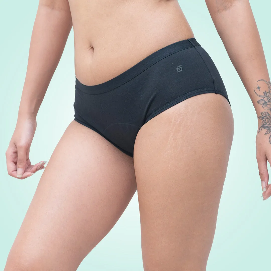 Organic Reusable Incontinence Leak-Proof Underwear For Women