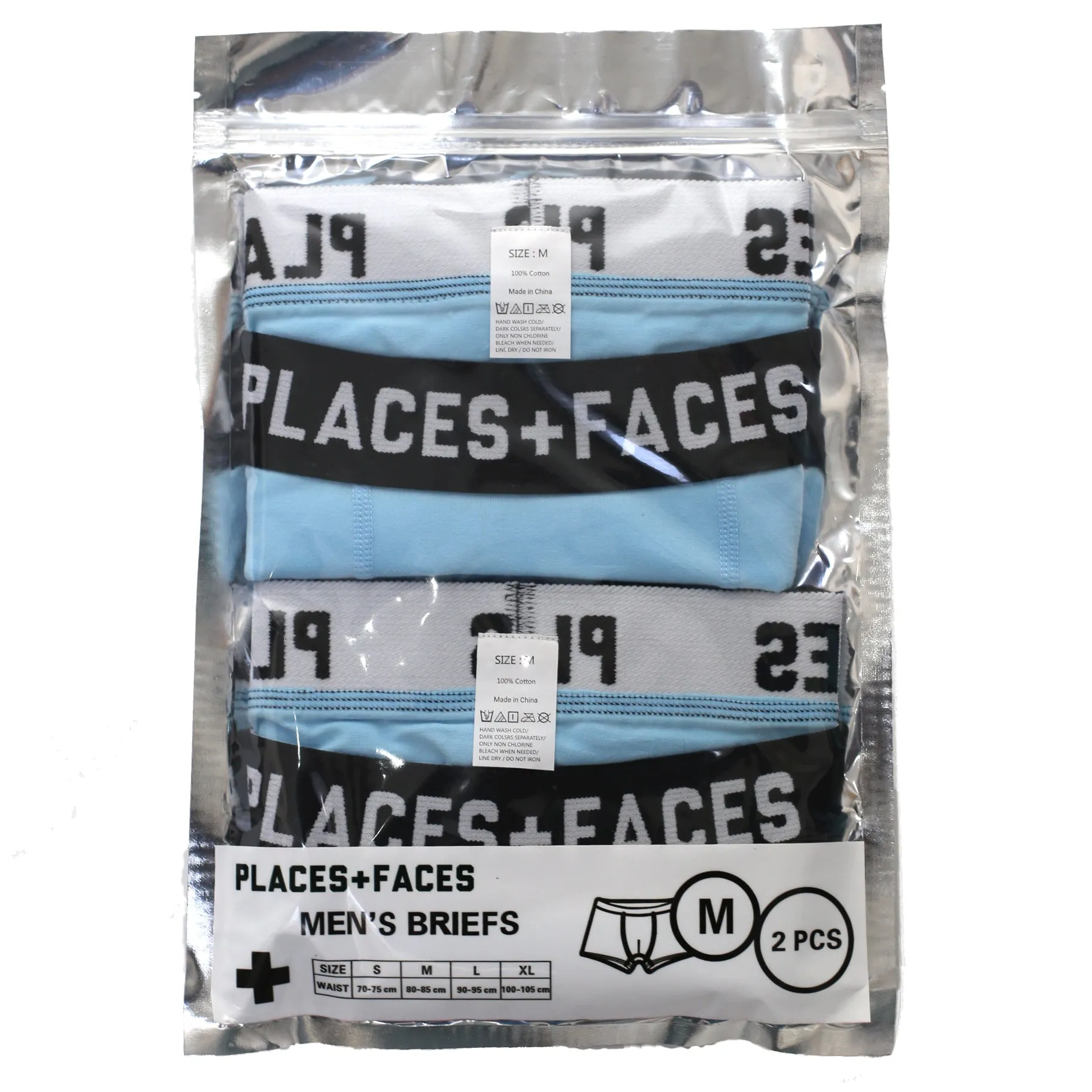 P F UNDERWEAR SET - 2PACK -  BLUE