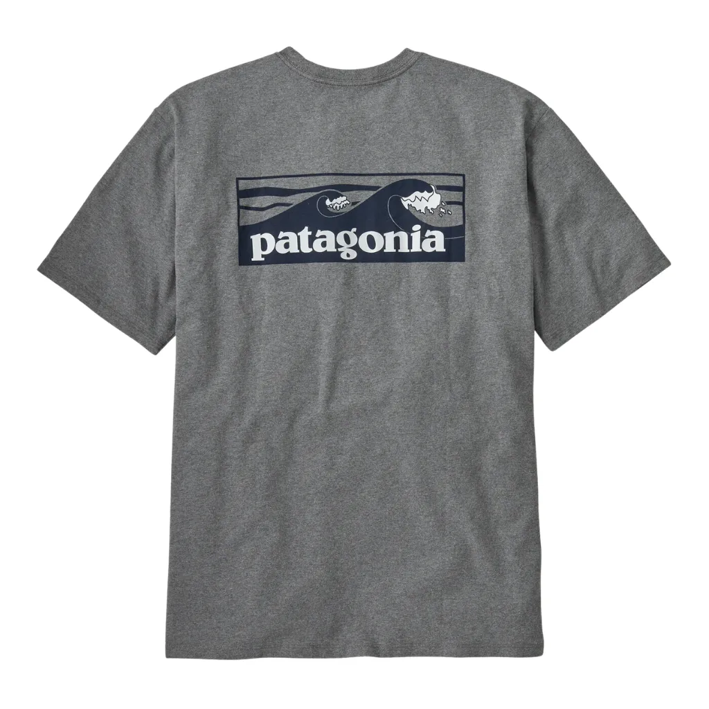 Patagonia Men's Boardshort Logo Pocket Responsibili-Tee