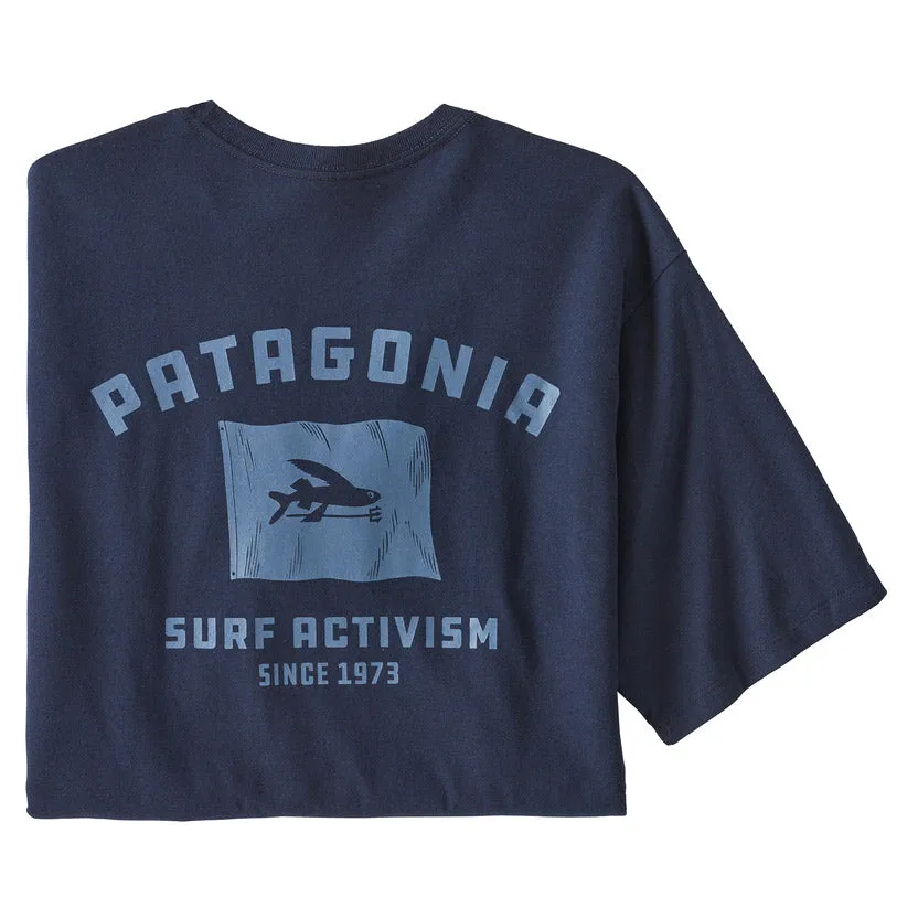 Patagonia Men's Fly The Flag Responsibili-Tee - New Navy