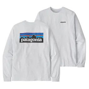 Patagonia Men's Long Sleeve P-6 Logo Responsibili-Tee