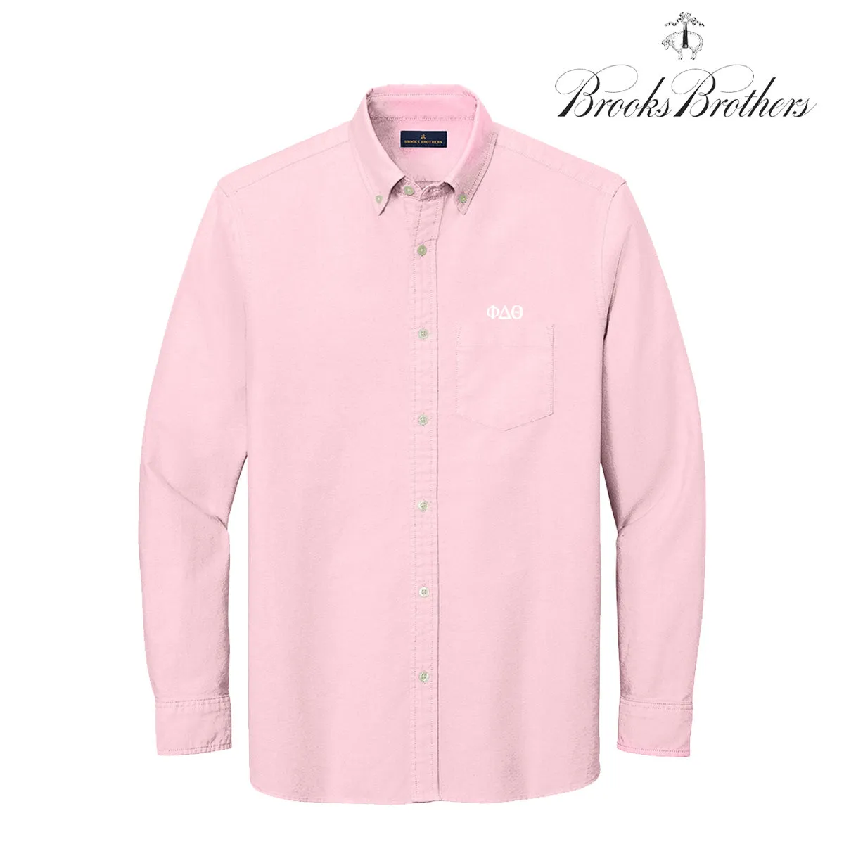 Phi Delt Brooks Brothers Oxford Button Up Shirt