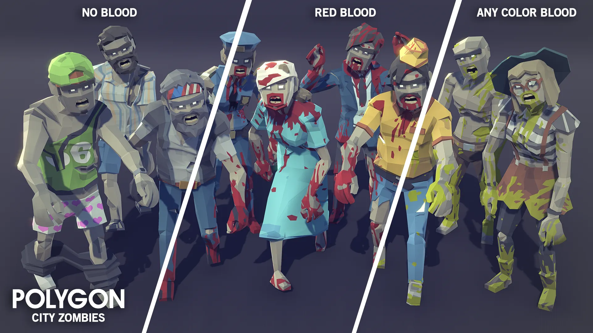 POLYGON - City Zombies Pack