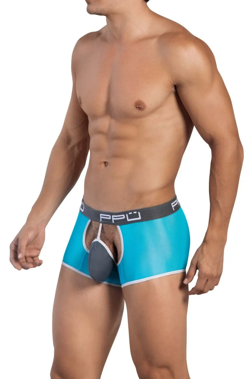 PPU 2108 Floater-Mesh Trunks Color Turquoise