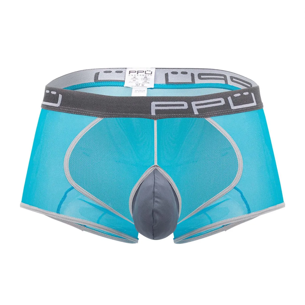 PPU 2108 Floater-Mesh Trunks Color Turquoise