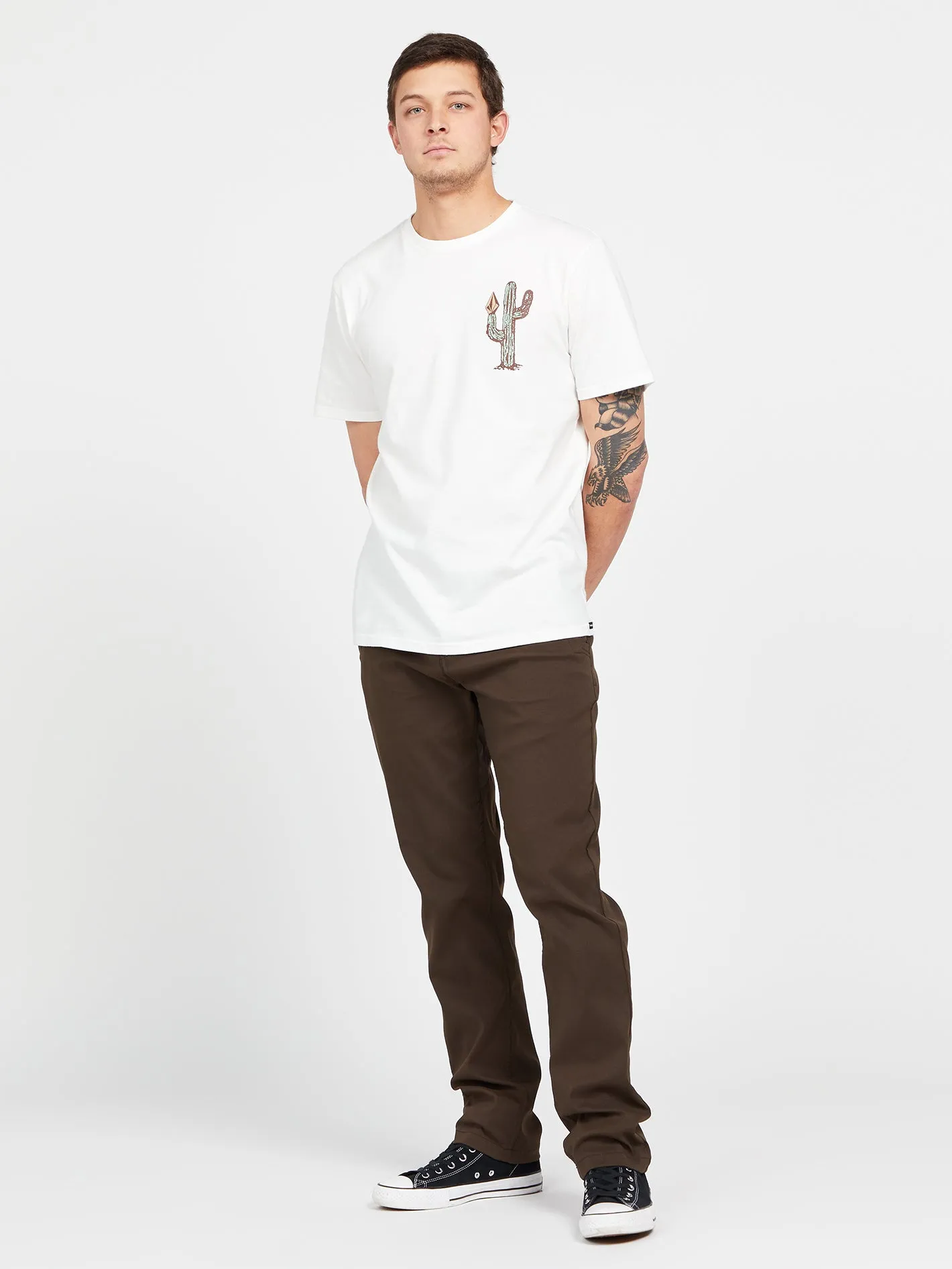 Prickly Farm To Yarn Short Sleeve Tee - Off White