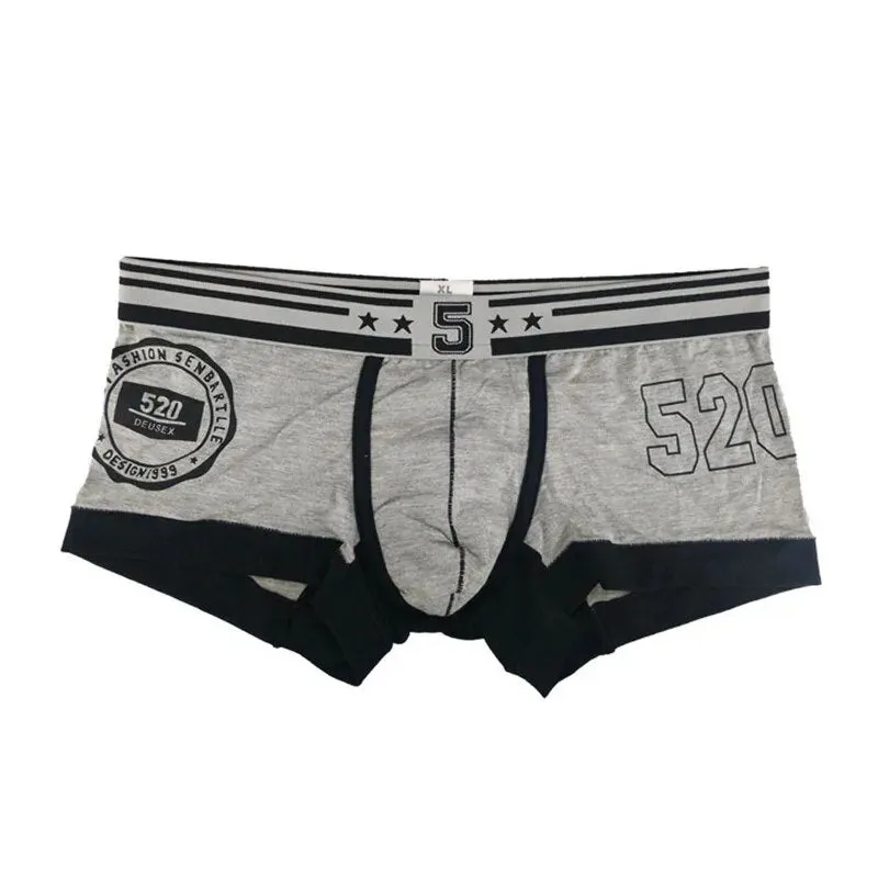 Printed Pattern 5Pcs Boxer Set