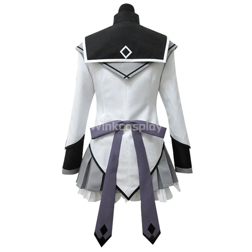 Puella Magi Madoka Magica Akemi Homura Cosplay Costume