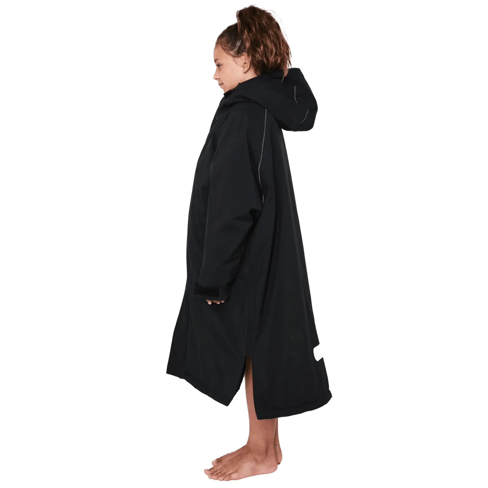 Red Kids Dry Pro Hooded Waterproof Changing Robe