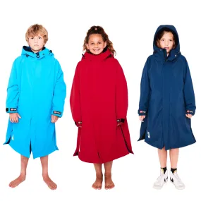 Red Kids Dry Pro Hooded Waterproof Changing Robe