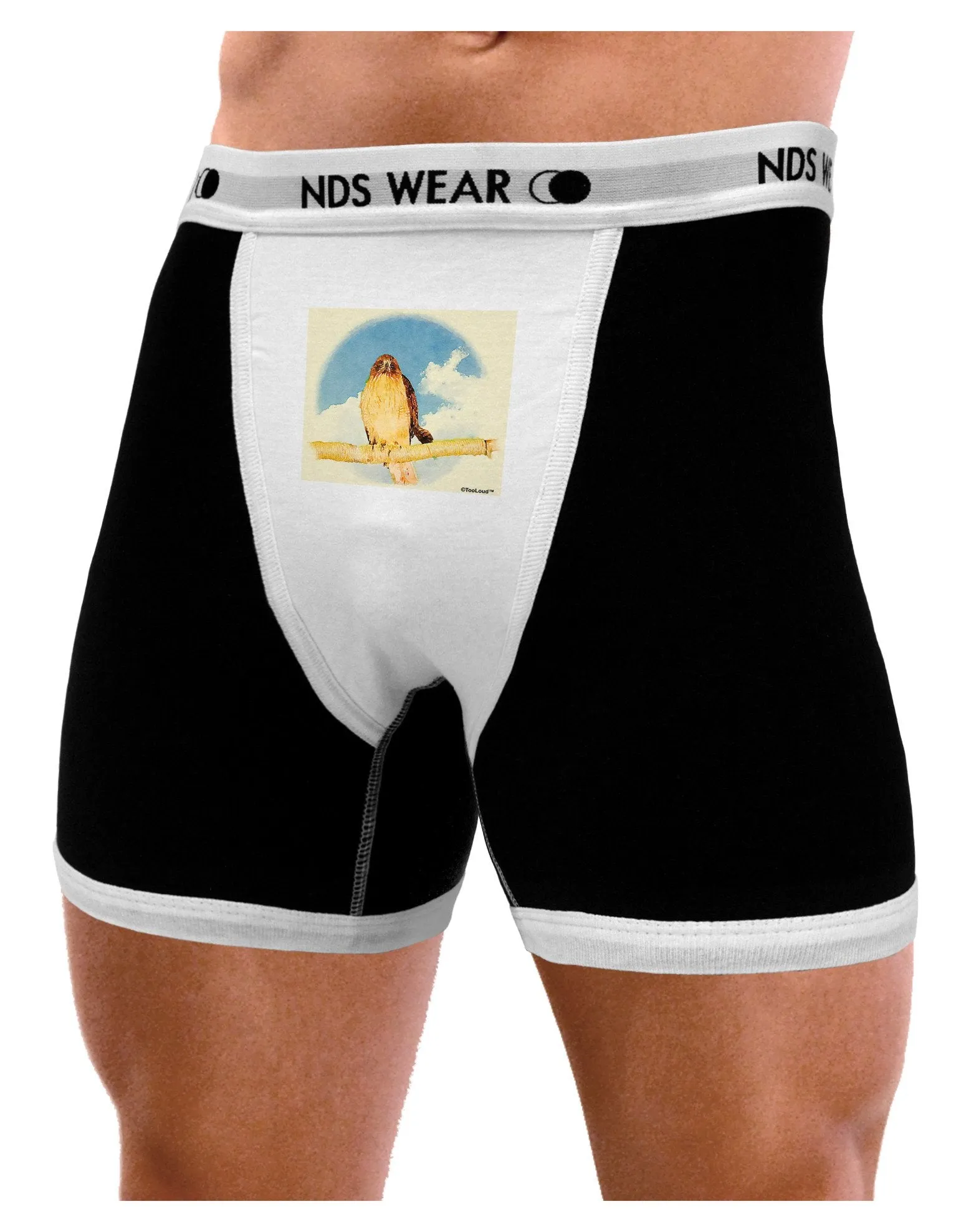 Red-tailed Hawk Mens Boxer Brief Underwear