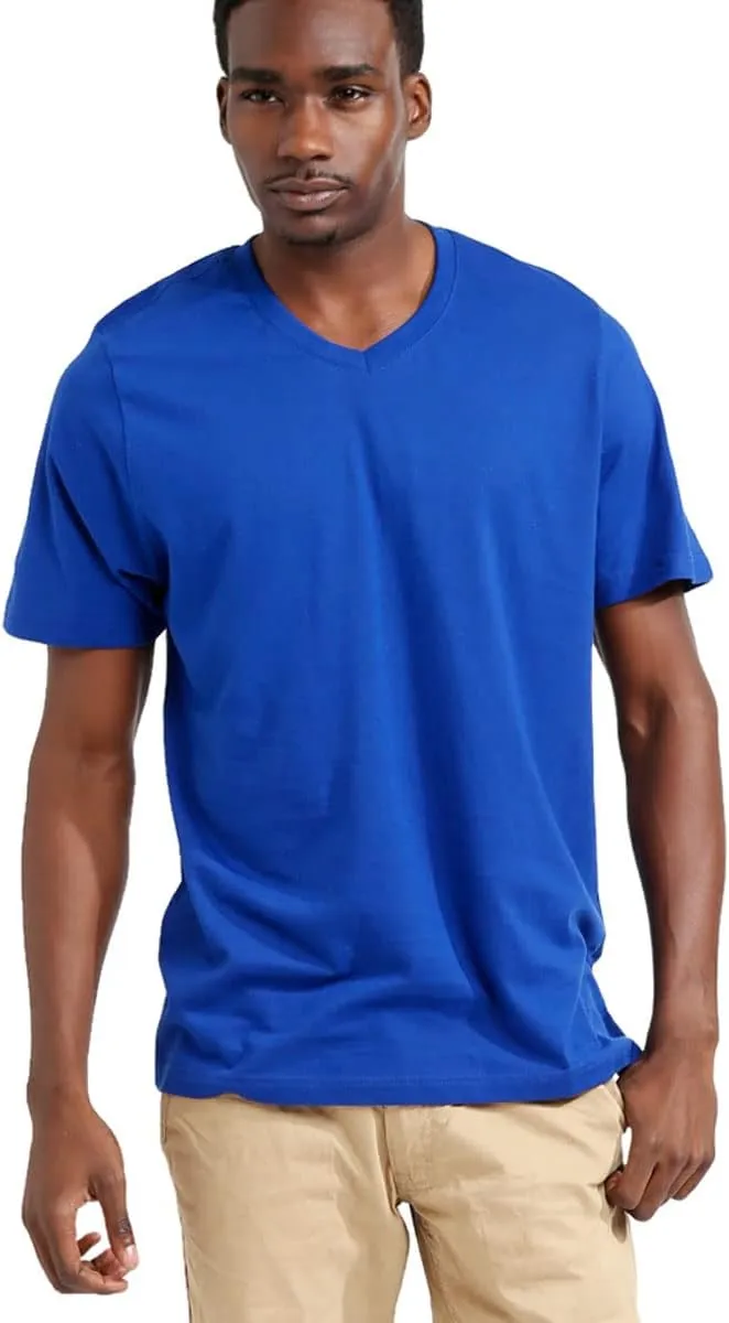 Rich Cotton Men's Premium Cotton V-Neck T-Shirt