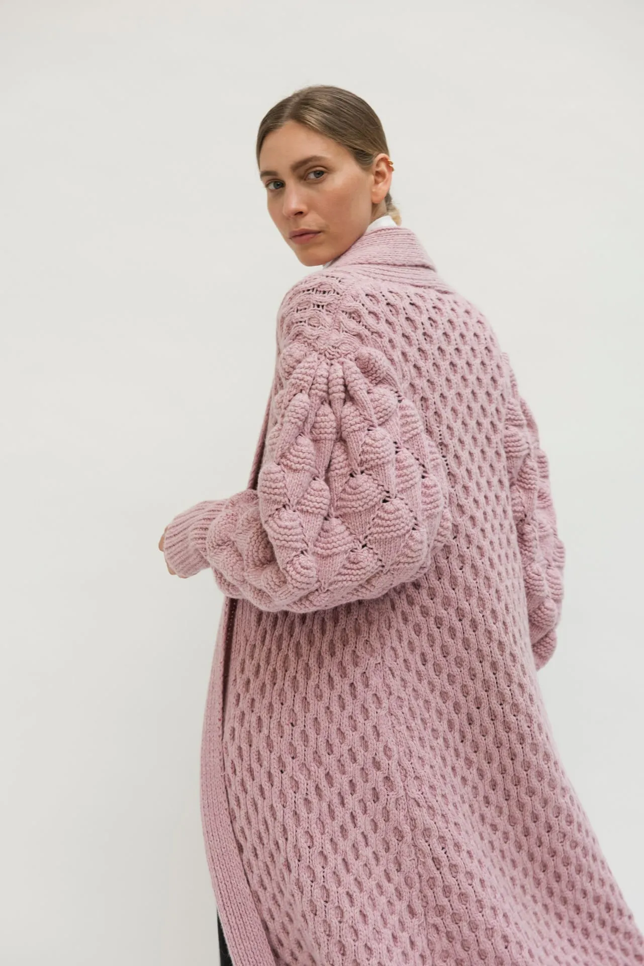 Rose Cashmere Coat