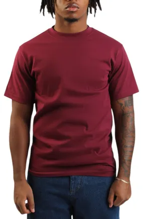 ShakaWear 7.5oz Max Heavyweight S/S Burgundy | MLTD.com