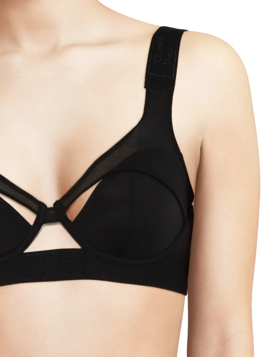 Sharp T-Shirt Bra - Black