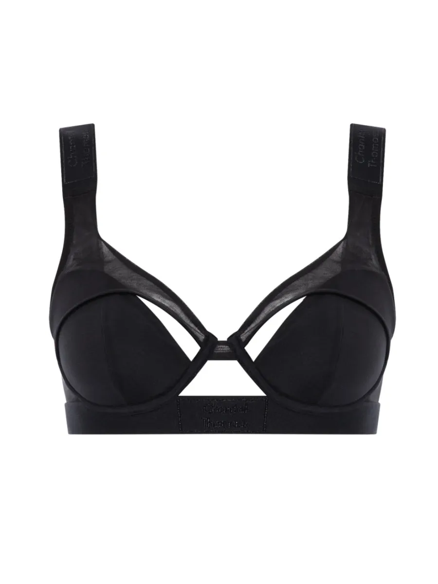 Sharp T-Shirt Bra - Black