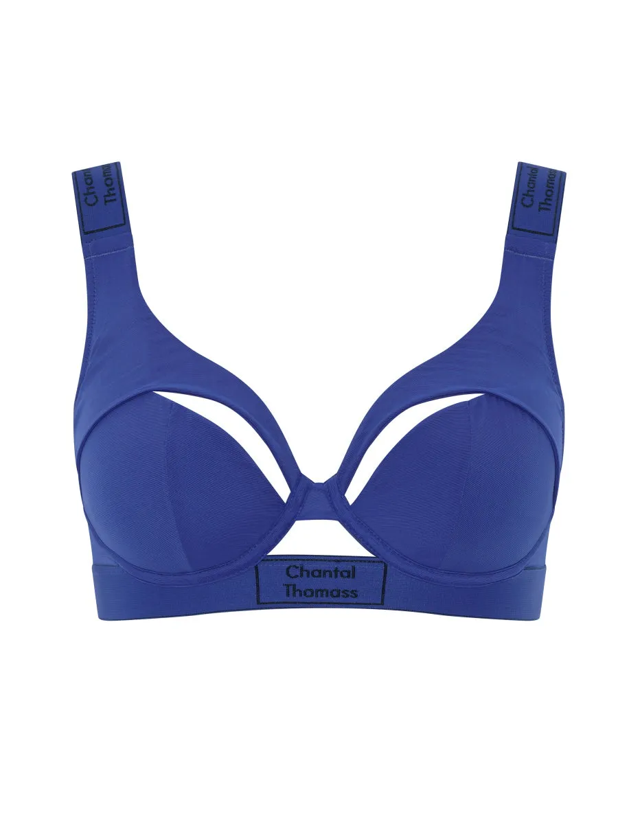 Sharp T-Shirt Bra - Blue Klein