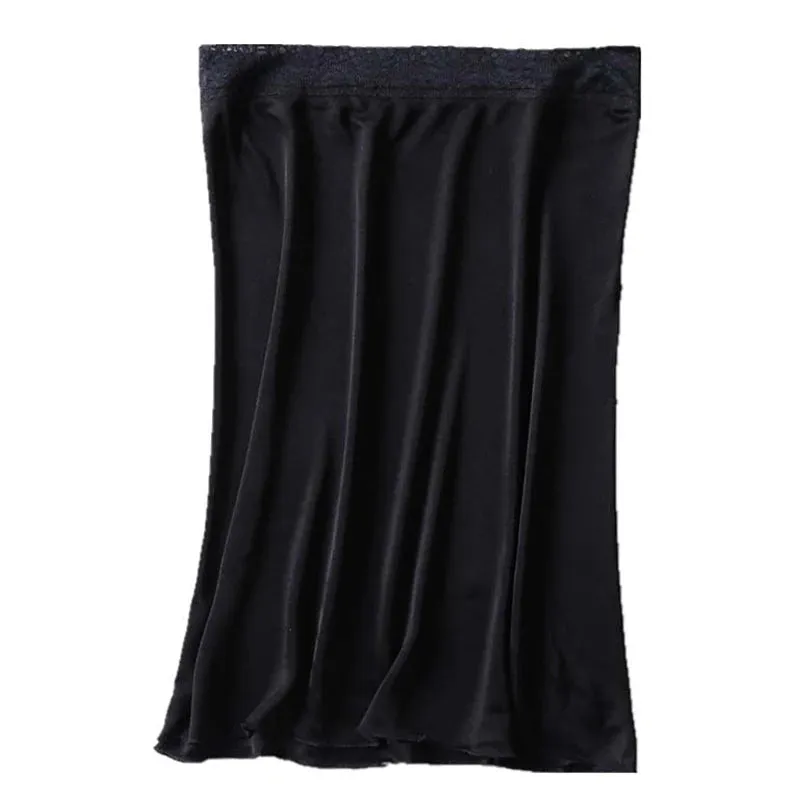 Silk Petticoat Half Slip for Women - 23% Silk Knit Lace Underskirt for Nightwear and Summer Wear